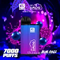 บอสผลไม้บอสขนาดใหญ่ E-Cigarette 7000 พัฟ